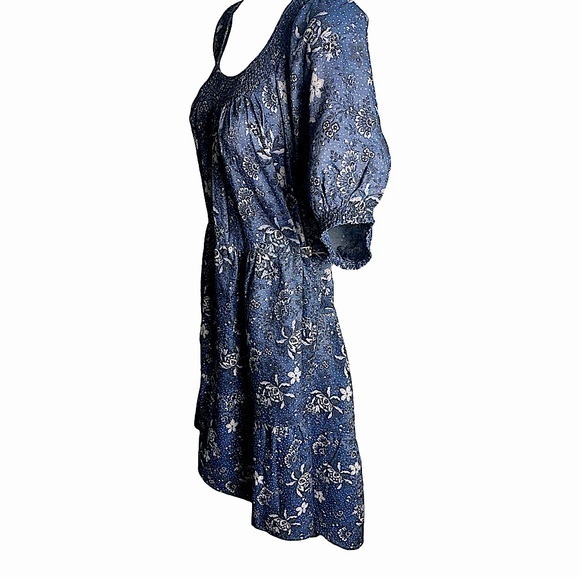 Torrid Blue Mini Dress with Stylish Design - Picture 6 of 10